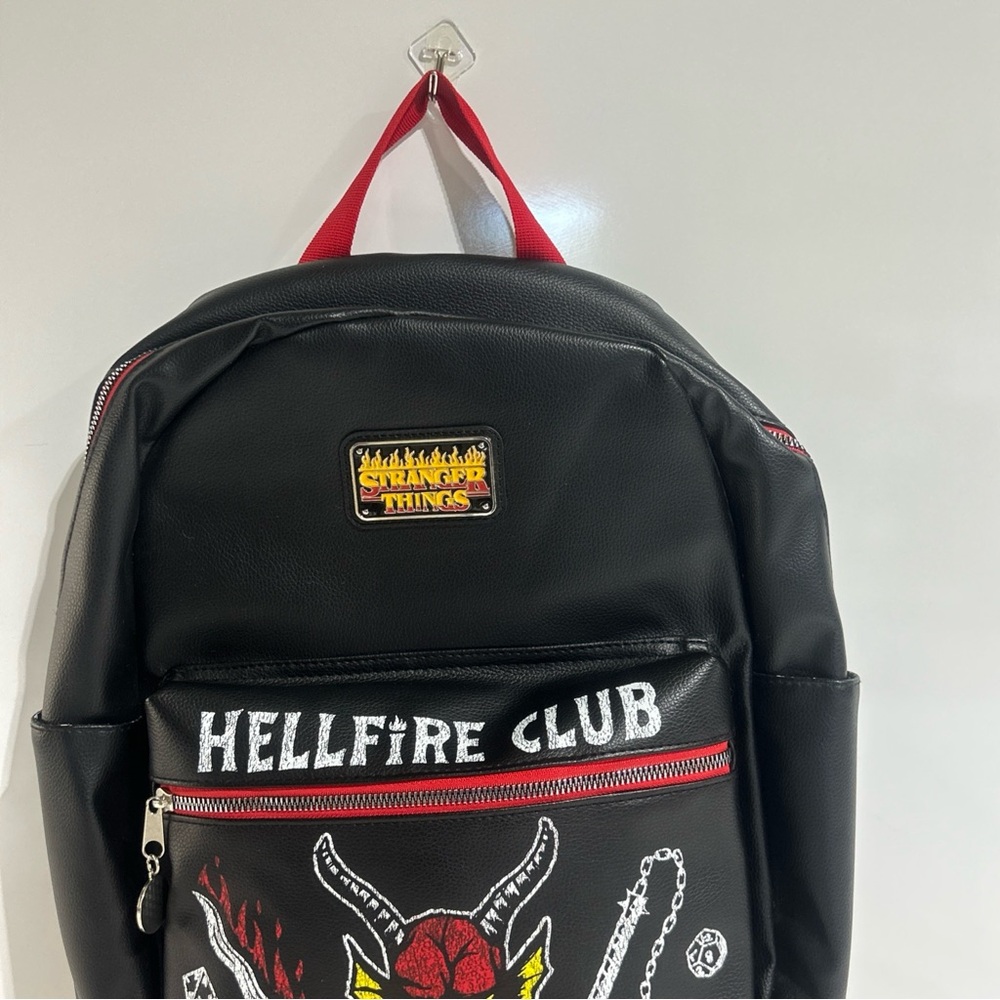 Stranger Things Hellfire Club Backpack - Black / … - image 2